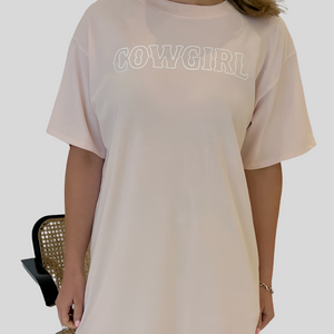 Cowgirl Oversized Boxy Tee