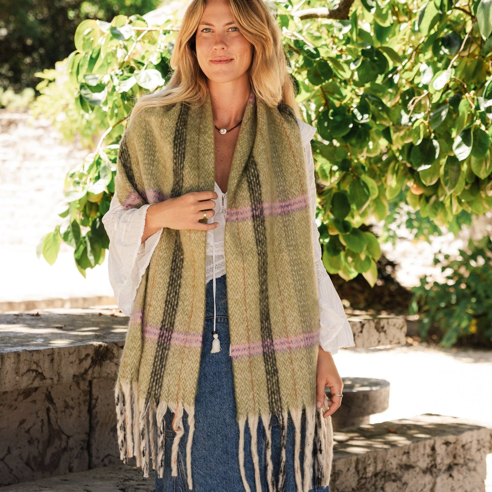 Bristol Pistachio Scarf