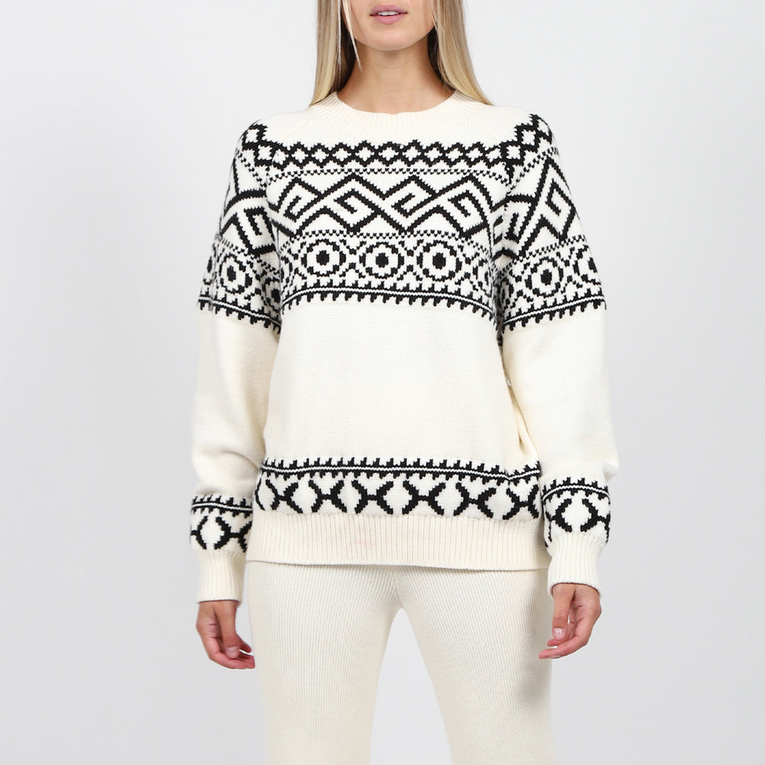 Fair Isle Knit Sweater by Brunette The Label