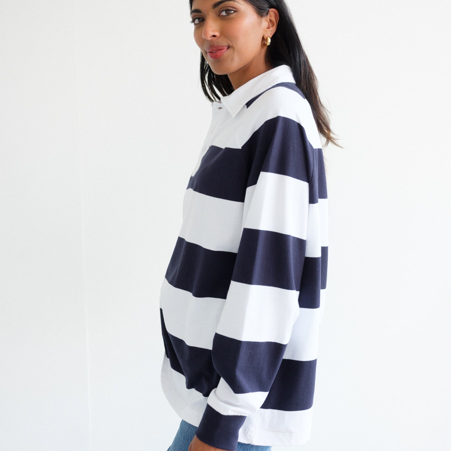 Rugby Polo Shirt by Brunette the Label