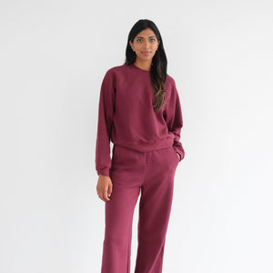 Waffle Raglan Shirt by Brunette the Label