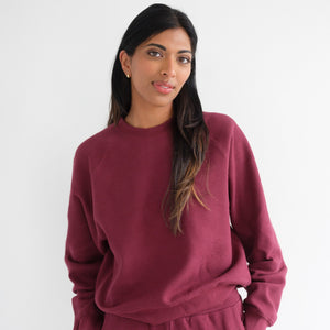 Waffle Raglan Shirt by Brunette the Label