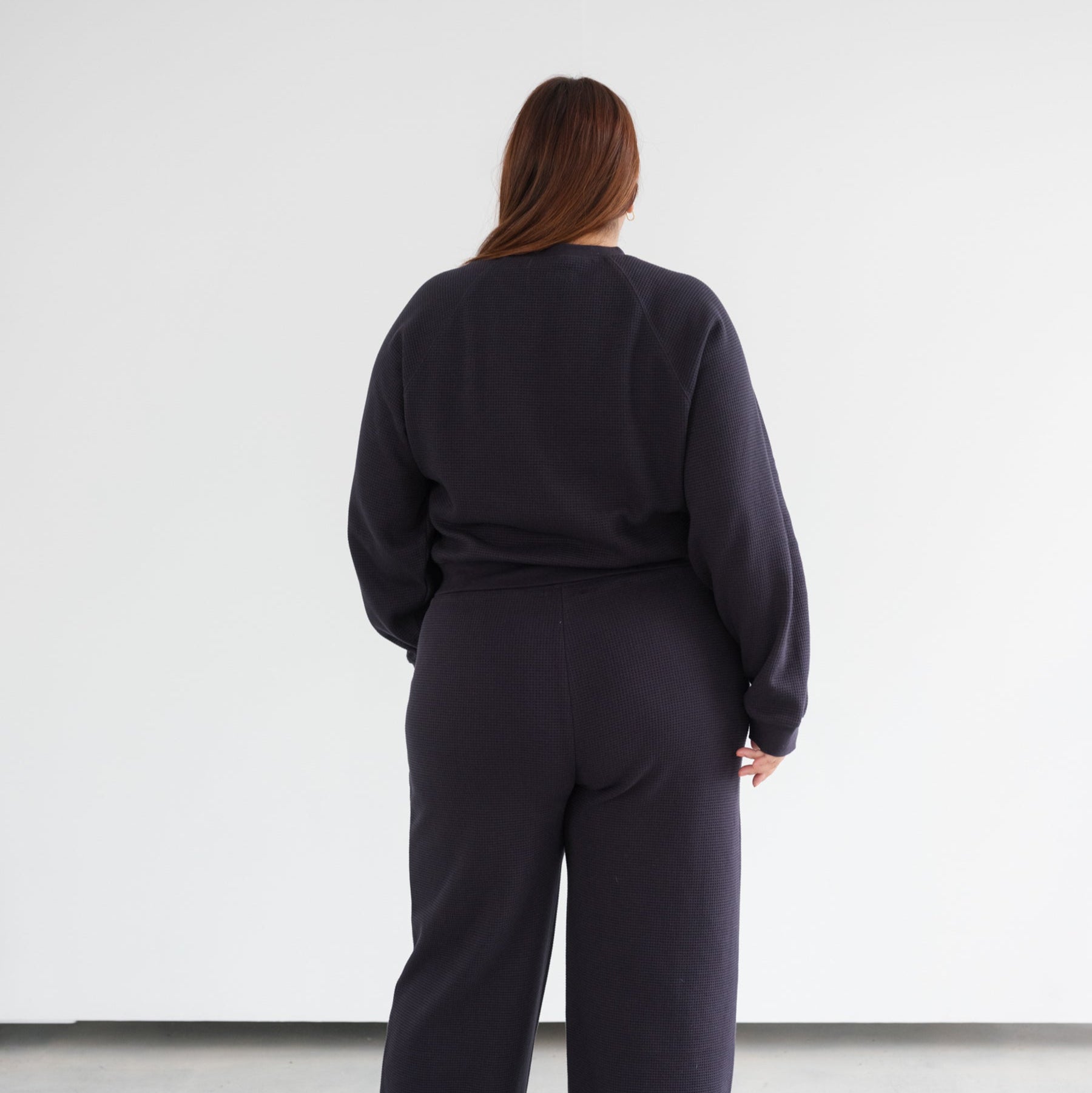 Waffle Raglan Shirt by Brunette the Label