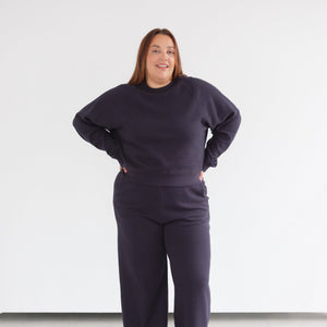 Waffle Raglan Shirt by Brunette the Label