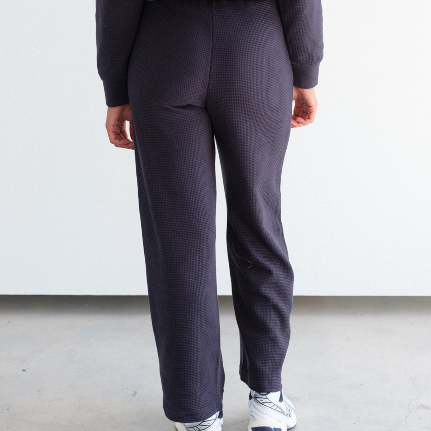 Waffle Knit Wide Leg Pant by Brunette the Label