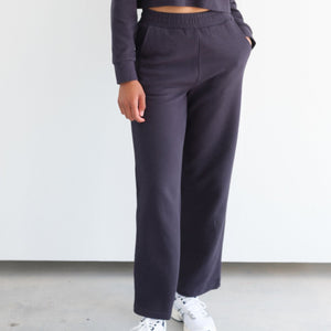 Waffle Knit Wide Leg Pant by Brunette the Label
