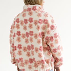 Floral Sherpa Jacket