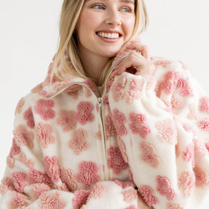 Floral Sherpa Jacket
