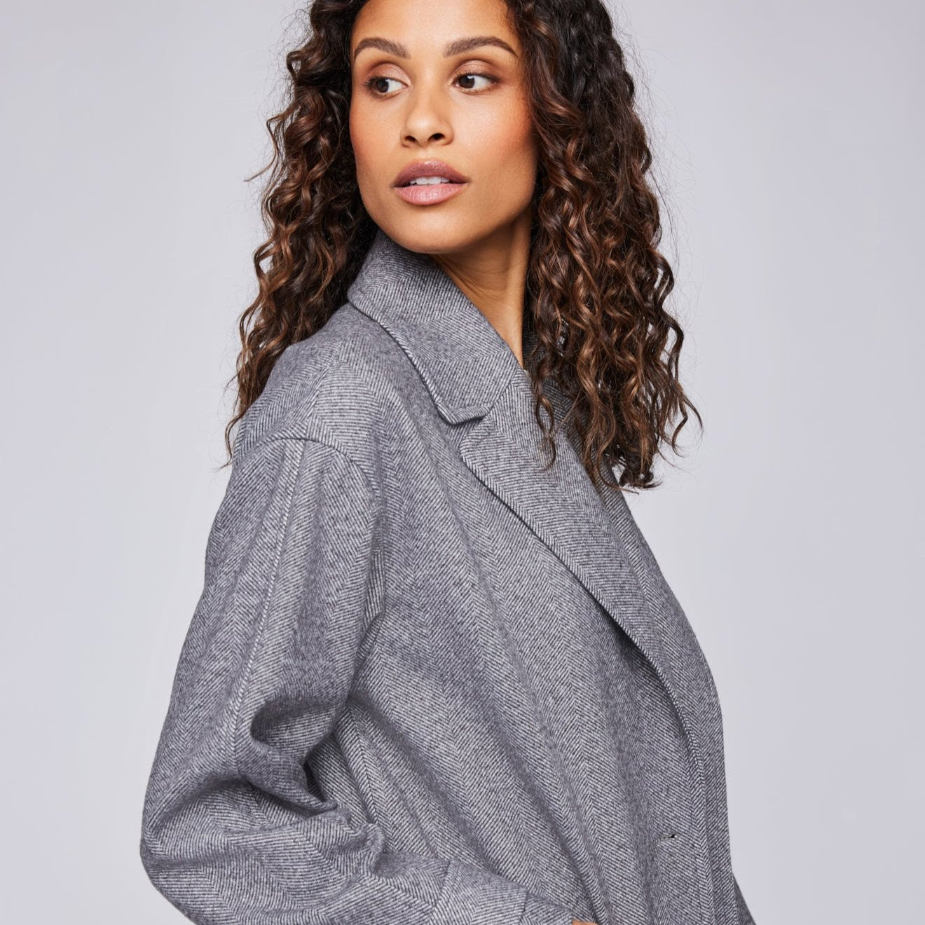 Jude Herringbone Coat