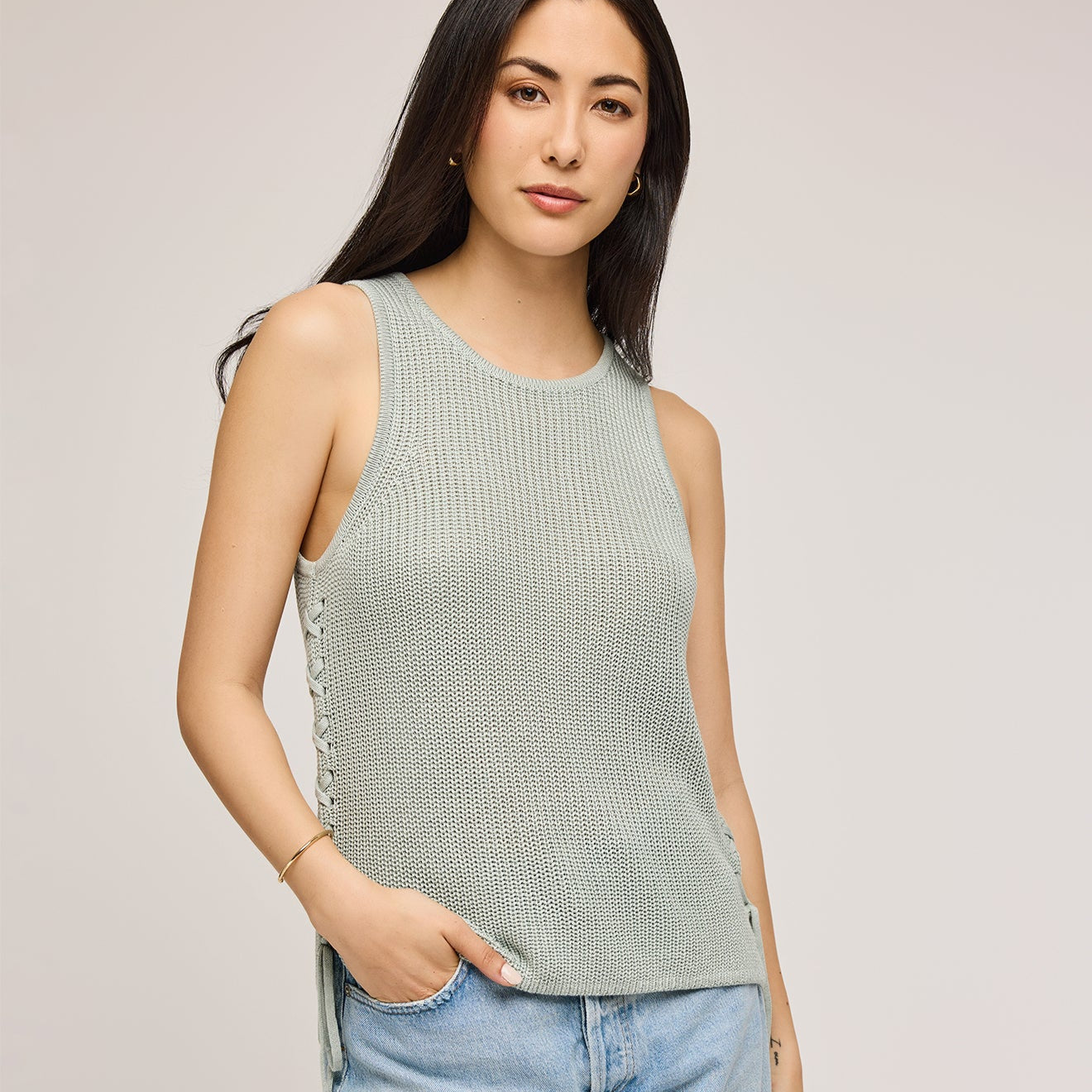 Emery Knit Sleeveless Top
