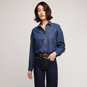 Whitney Denim Button Down Shirt