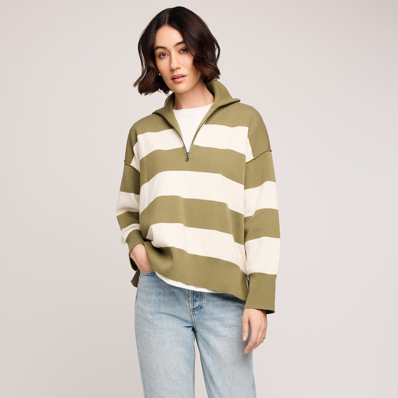 Idris Striped Sweater