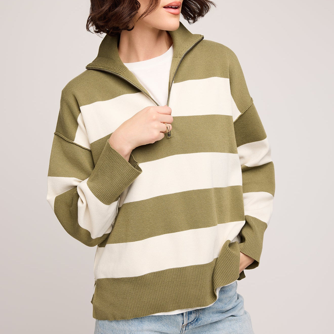Idris Striped Sweater