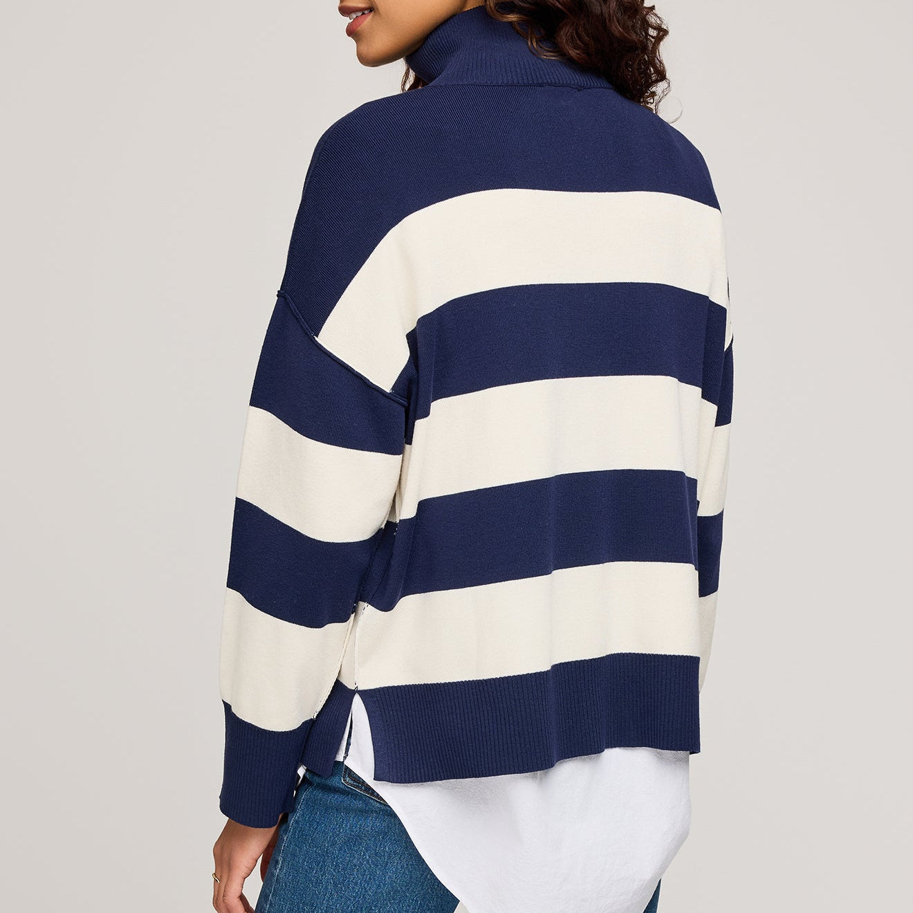 Idris Striped Sweater