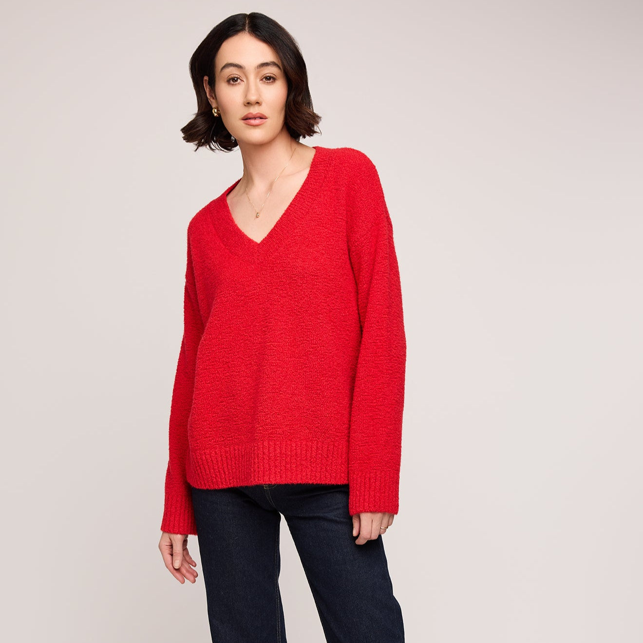 Tilda V-Neck Sweater