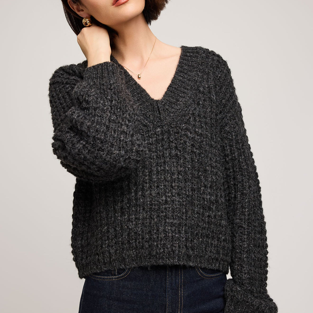 Willow V-Neck Sweater
