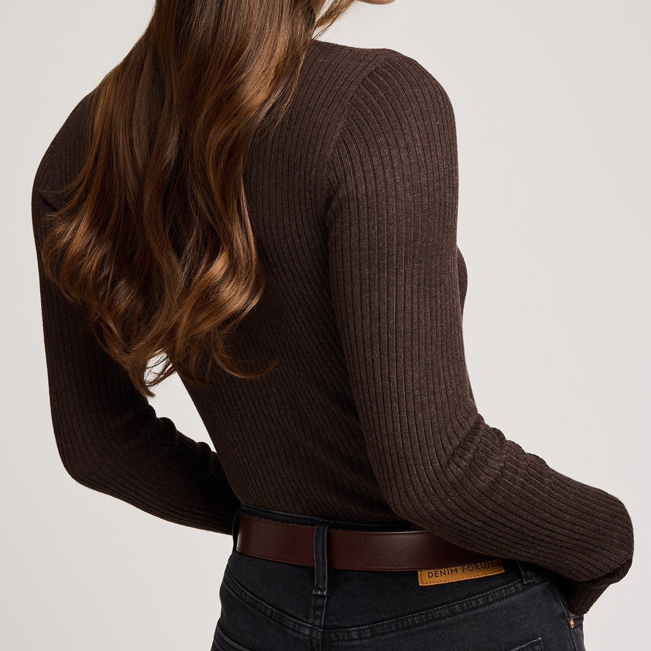 Arlen Ribbed Knit Top / Sweater