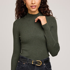 Arlen Ribbed Knit Top / Sweater