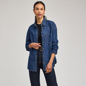 Whitney Denim Button Down Shirt
