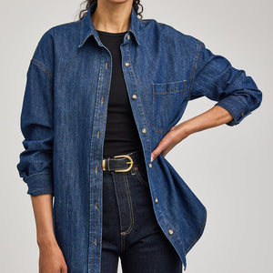 Whitney Denim Button Down Shirt