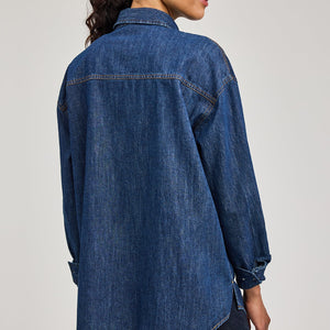 Whitney Denim Button Down Shirt
