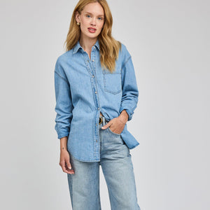 Whitney Denim Button Down Shirt