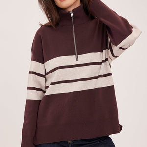 Idris Striped Sweater