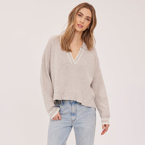 Tristan V-Neck Sweater by Gentle Fawn