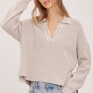 Tristan V-Neck Sweater by Gentle Fawn