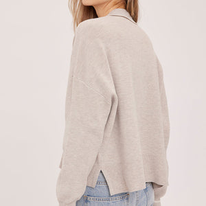 Tristan V-Neck Sweater by Gentle Fawn