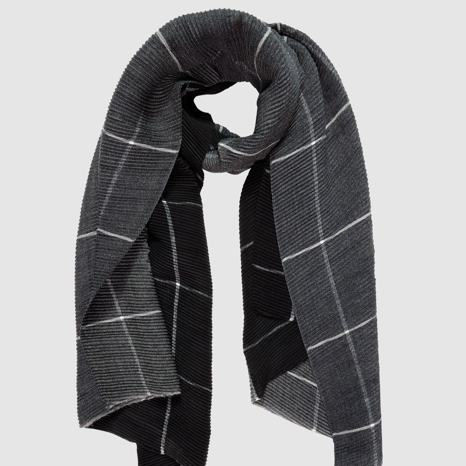 Priya Charcoal Scarf
