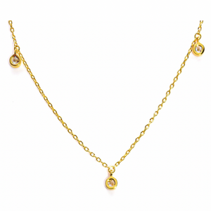 Poise Gold Necklace