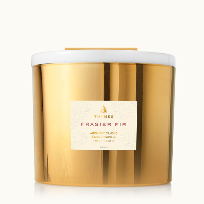 Thymes Frasier Gold 3-Wick Candle