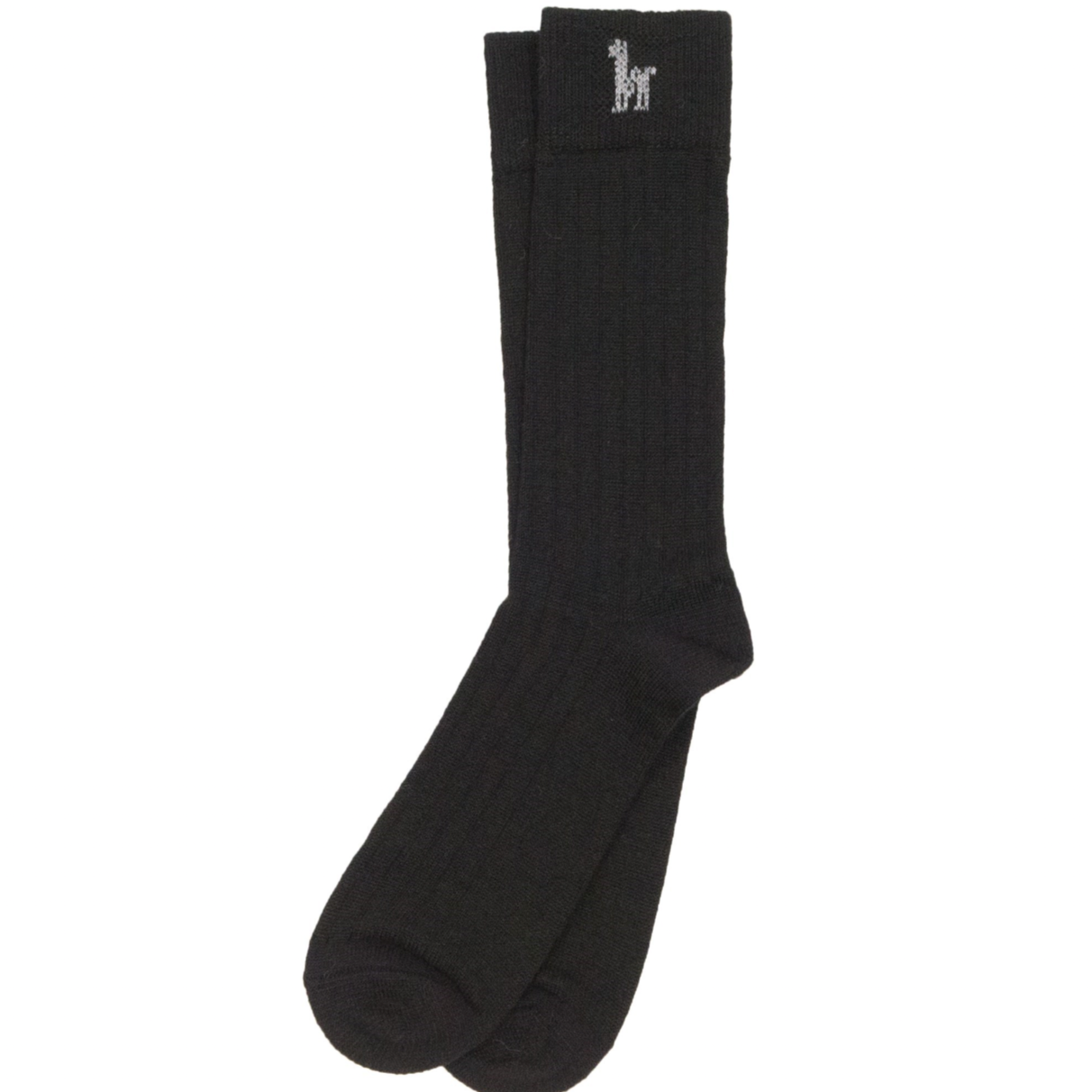 Alpaca Everyday Black Socks