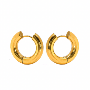 Bold Gold Hoop Earrings