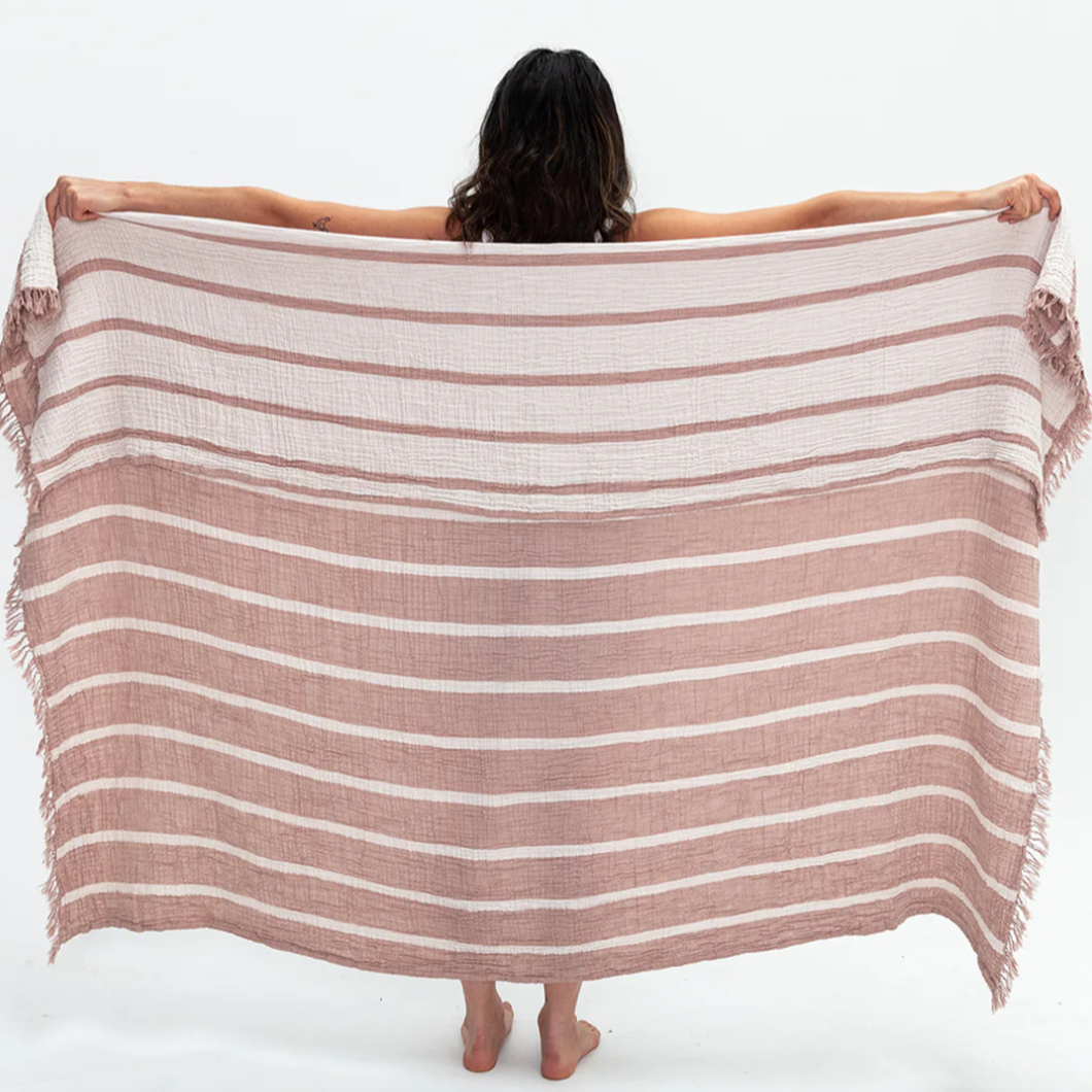 Ahoy Muslin Cotton Throw