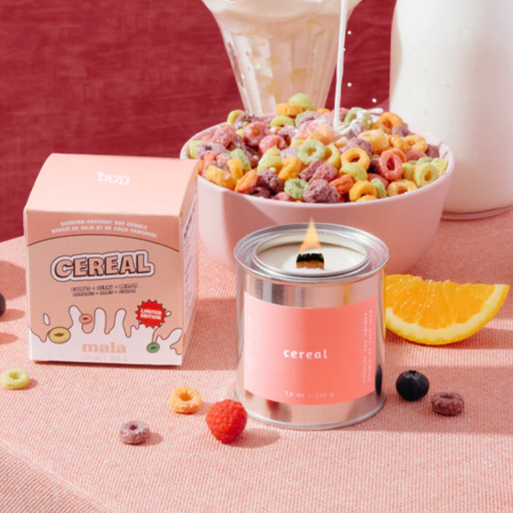 Cereal Candle by Mala the Brand