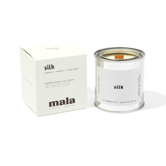 Silk Candle by Mala the Brand