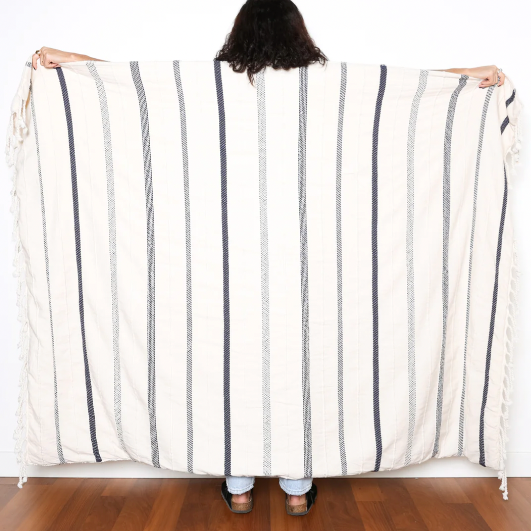 Camden Fleece Lined Throw