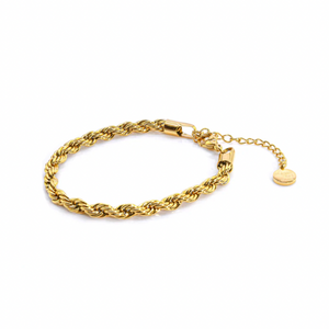 Soleil Gold Rope Chain Bracelet