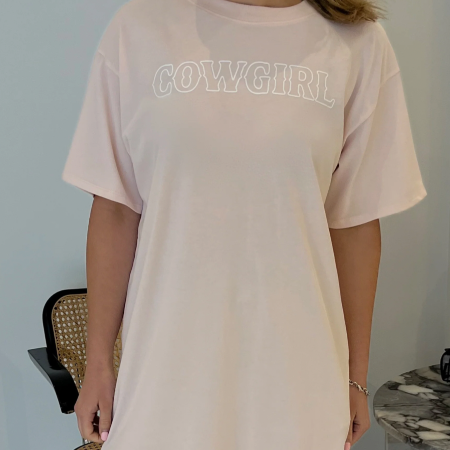 Cowgirl Oversized Boxy Tee