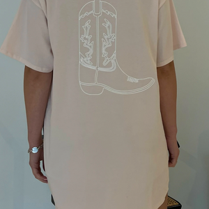 Cowgirl Oversized Boxy Tee