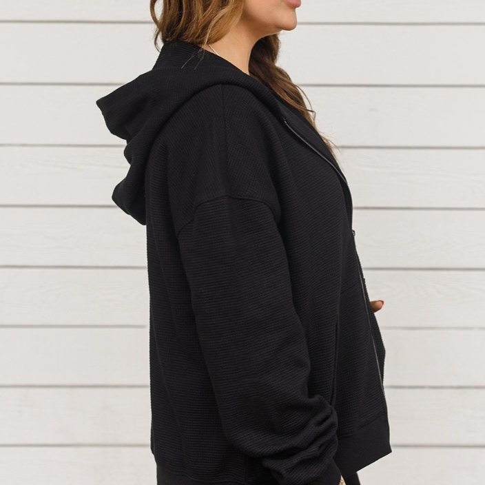 Waffle Oversized Hoodie by Brunette the Label