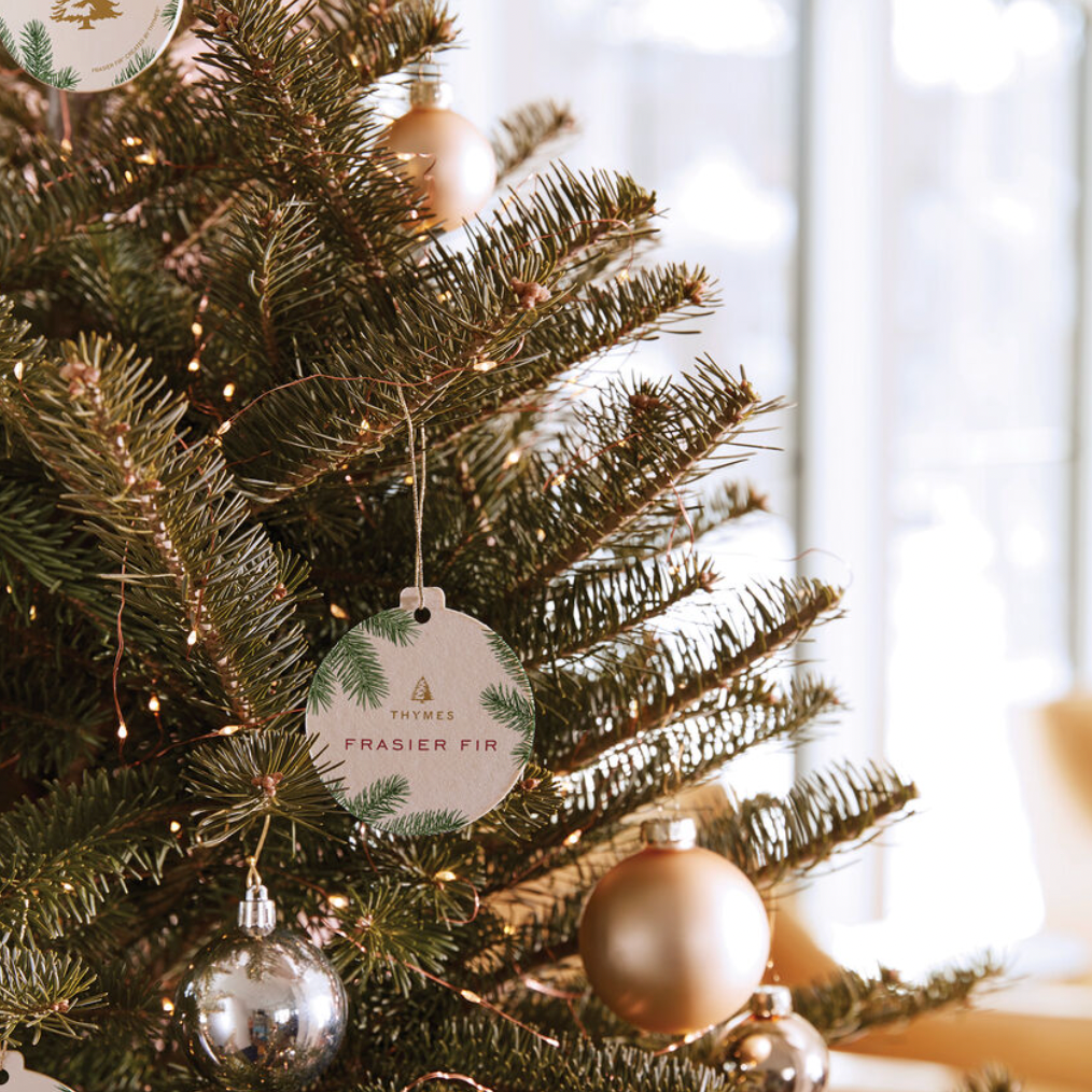 Thymes Frasier Fir Decorative Ornament/Sachet Air Freshener