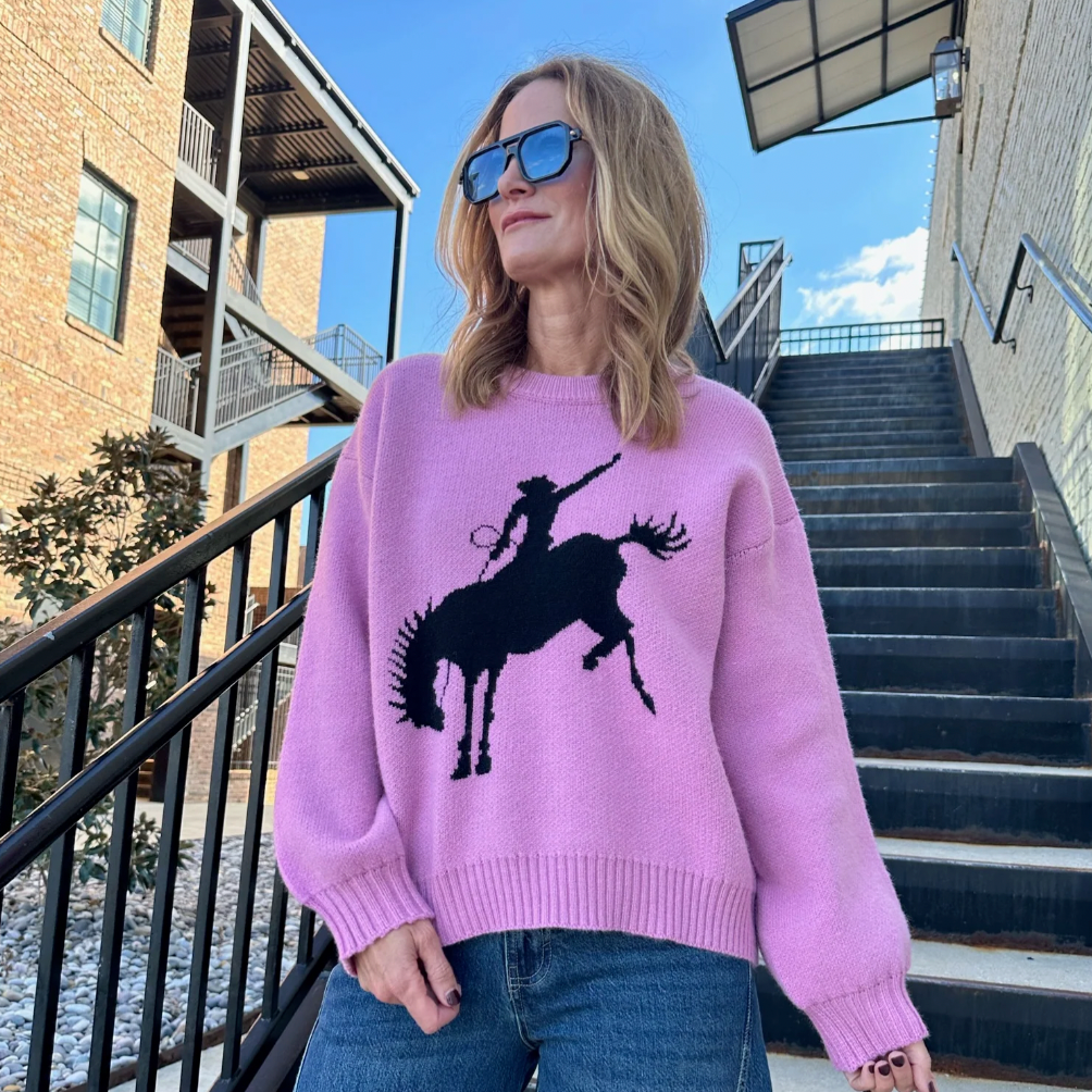 Bronco Sweater by Girl Dangerous