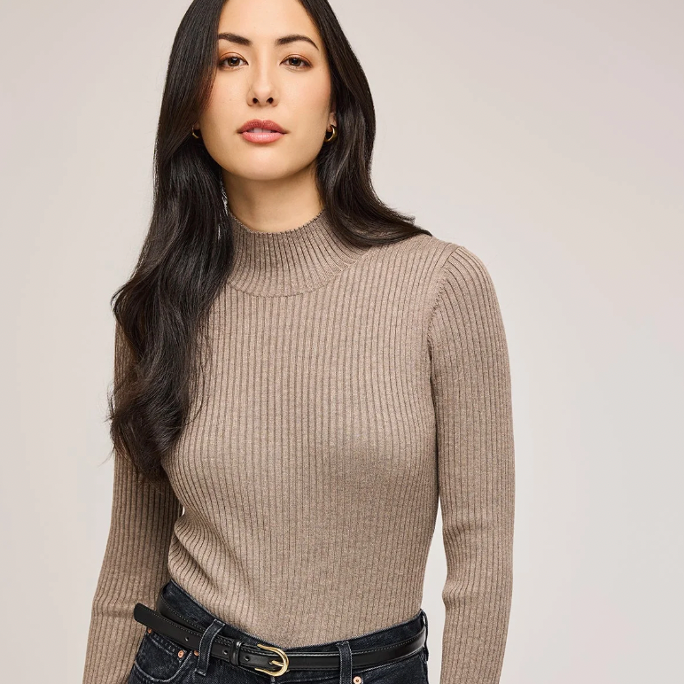 Arlen Ribbed Knit Top / Sweater