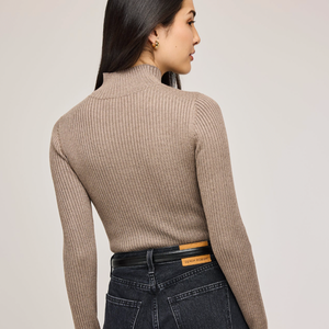 Arlen Ribbed Knit Top / Sweater