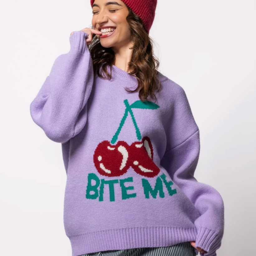 Bite Me Sweater by Girl Dangerous