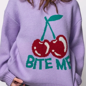 Bite Me Sweater by Girl Dangerous