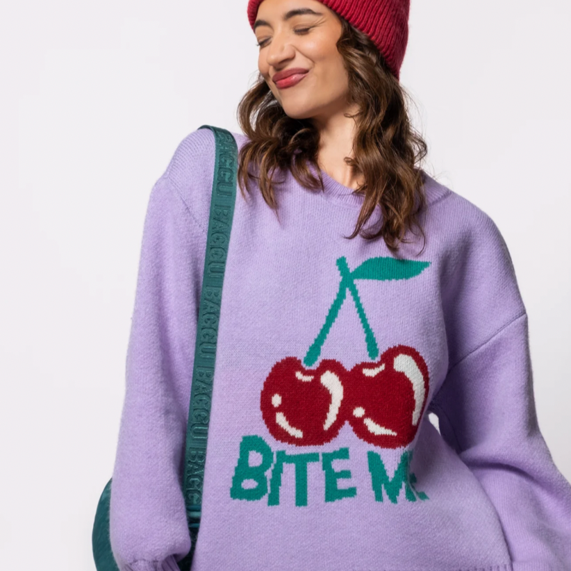 Bite Me Sweater by Girl Dangerous